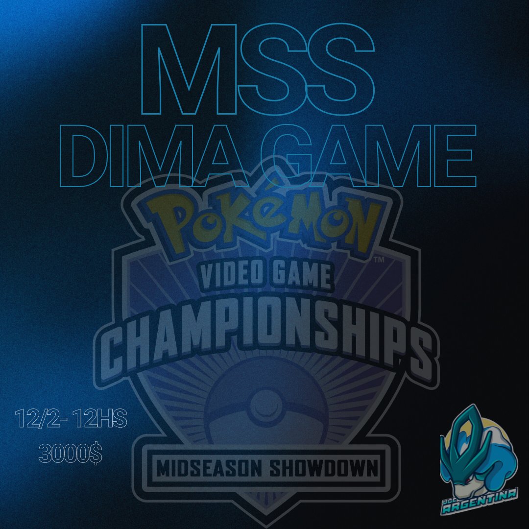 PokemonVGCArg's tweet photo. ATENCIÓN GENTE ❗️❗️
UN NUEVO TORNEO POKÉMON A LA VISTA 🇦🇷😉
TENEMOS UN MSS QUE NO TE PODÉS PERDER

📅LUNES 12-2
📍Dónde? DIMA GAME, AV AVELLANEDA 907- CABALLITO, CABA.
🕐A partir de las 12.00hs

🔹3000$
🔸Link de inscripción: https://t.co/xRUQYlchrN

#Pokemon https://t.co/px0ABmOZKb