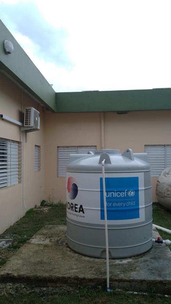 @unicefbelize delivered 3 salient mid-year results thanks to the 🇰🇷 Government’s ACT-A funding:
✅Launched the Belize Newborn Action Plan 2024–2030.
✅Strengthened the community health worker programme.
✅Constructed water harvesting systems to improve WASH in health facilities.