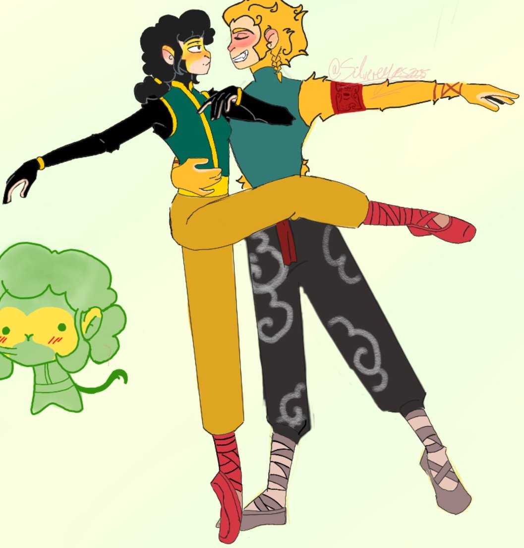 Eyes_005's tweet photo. โ๏ธ๐ธ
They two little Friends are couple ballet dancing, are sooooo cute (โ ย โ โโ โฟโ โโ ย โ )โ โก
Xฤซng belongs: @Ranchana02
.
.
.
.
(And Yep, Zhao and Dฤn are not oclmk, i just say it)
#ocmonkey #monkeydraw #ocart https://t.co/ZEO3uabLFC