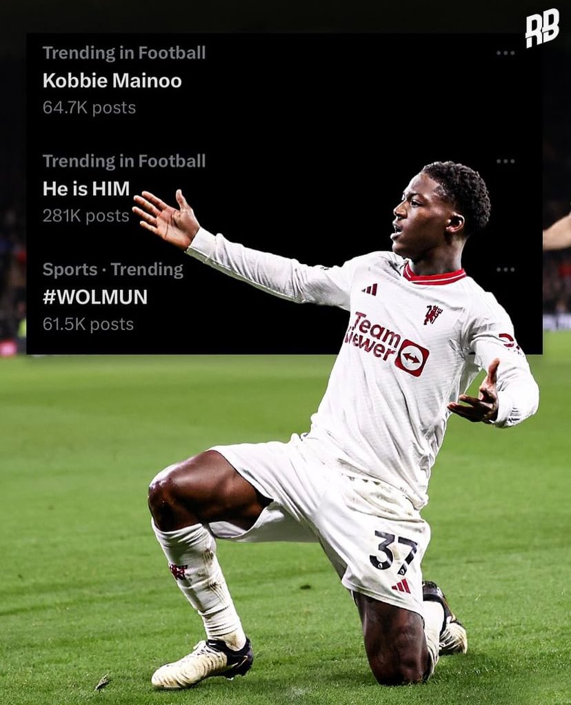 RisingBallers_'s tweet photo. Only Kobbie Mainoo fans are allowed to like this post. https://t.co/Z6EsGACp2G