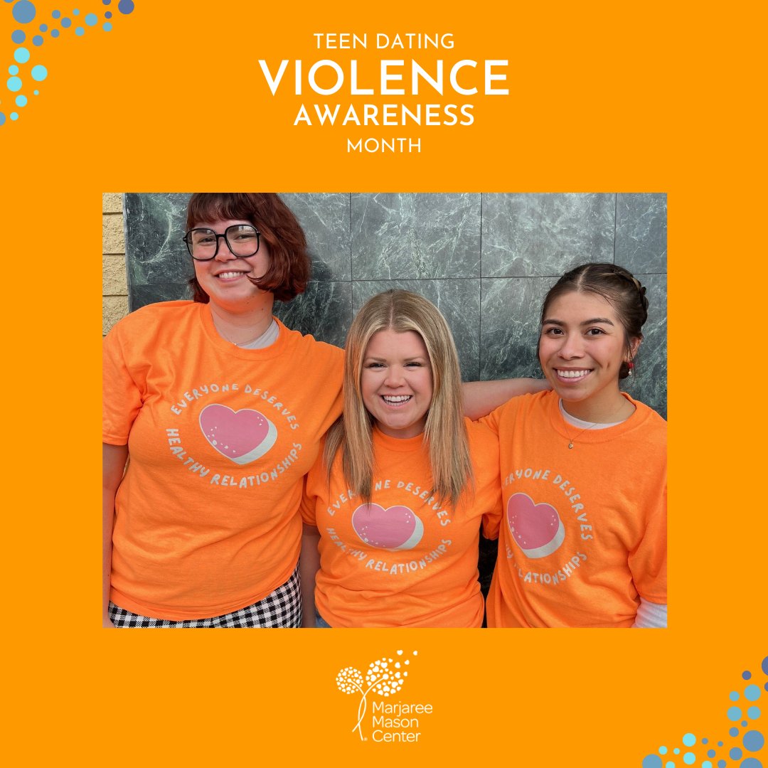 February is Teen Dating Violence Awareness Month! Join us all month long to learn more about teen dating violence in our community and how you can be part of helping to educate local youth about healthy relationships!