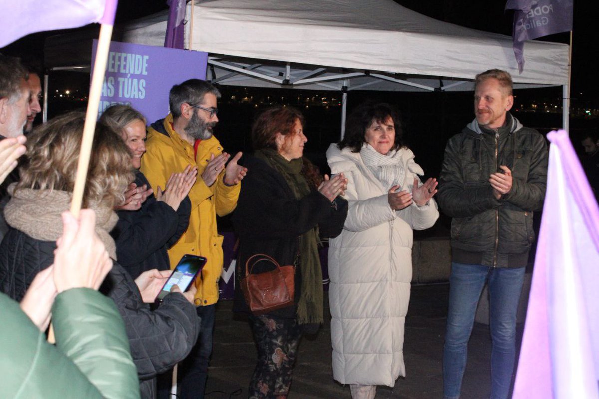 isabelfaraldo's tweet photo. Temos por diante unha campaña na que defenderemos as nosas ideas co pleno convencemento de que é o primeiro paso para cambialo todo. 

Defende as túas ideas

Vota Podemos💜 https://t.co/JmL7p2IWmB