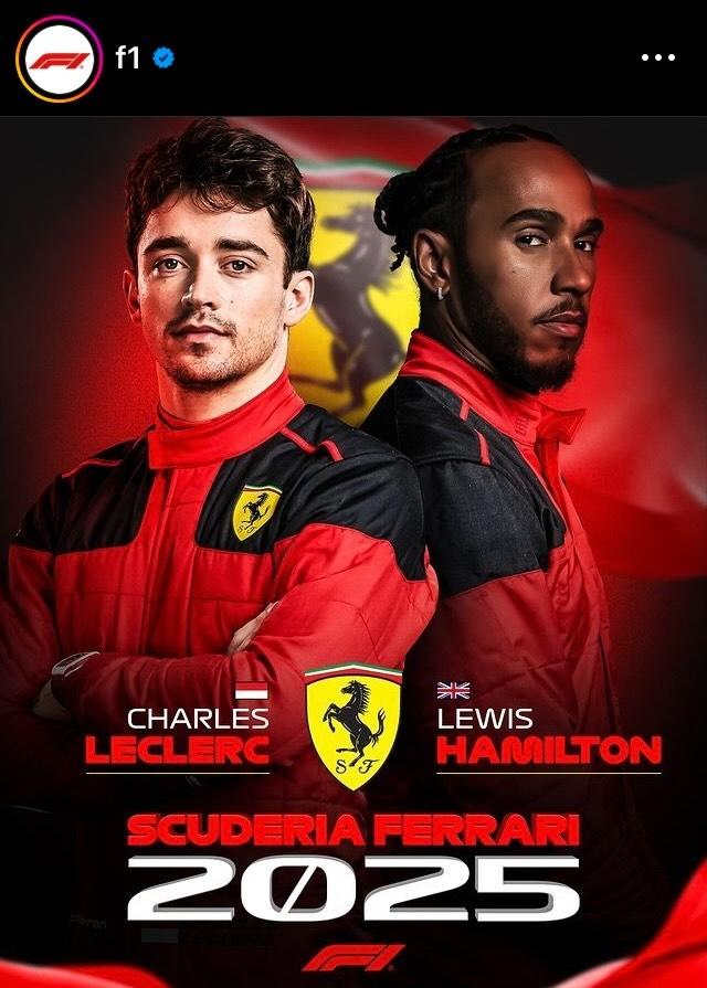 Con muchas ganas de ver a estos dos guajes ver como vuelven a llevar a Ferrari a la senda de los éxitos 🙌