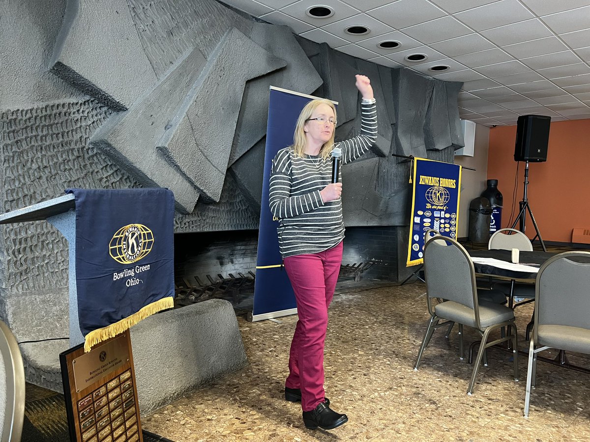 Congratulations to Melanie Ferguson for being honored as the Kiwanis Inspirational educator award winner!