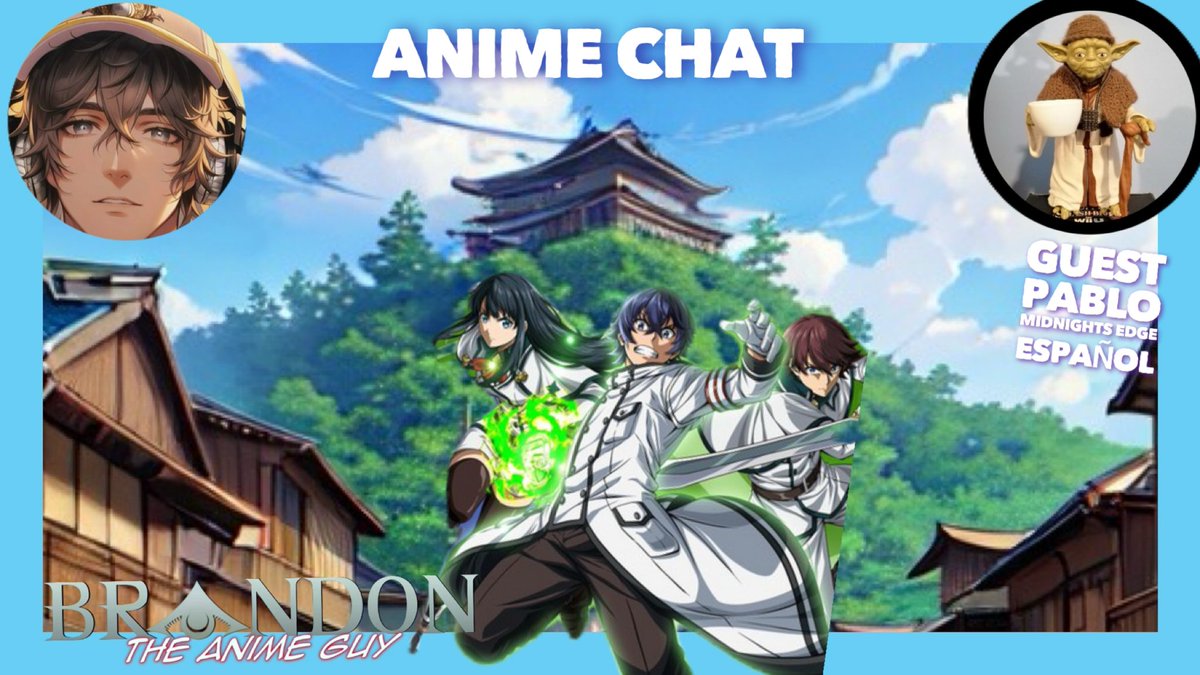 AGCommentary80's tweet photo. Live Stream incoming!
8PM EST! @rumblevideo #Rumble Link
Anime Chat S2 EP. 4 with @Geektropology of #MidnightsEdge #Espanola
https://t.co/yAQgFJJBox https://t.co/Jt7b5bNkmd