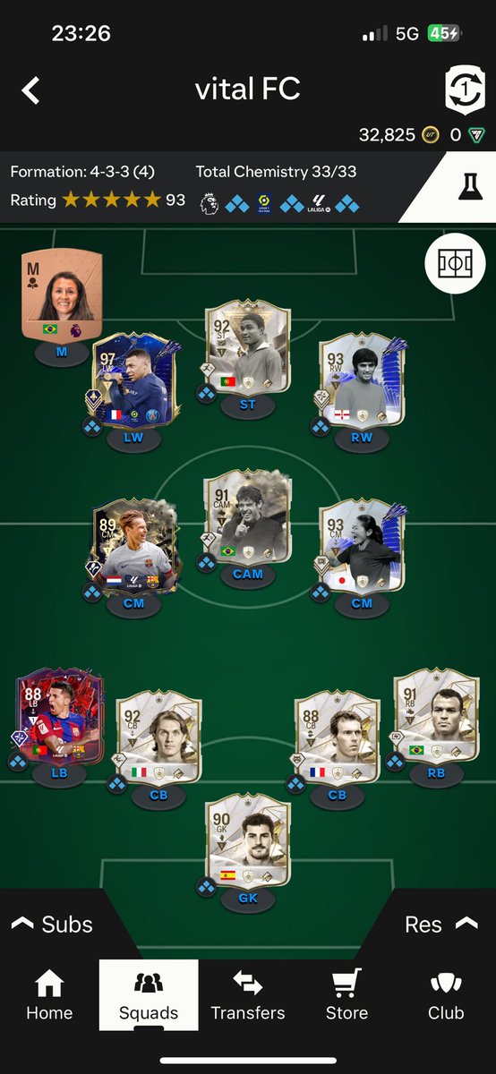 CAPTUREpls's tweet photo. @CammyOnline_ Wanted that KDB but no dice, spent all my coins on packs for nothing today too https://t.co/ZEM6mYjhNF