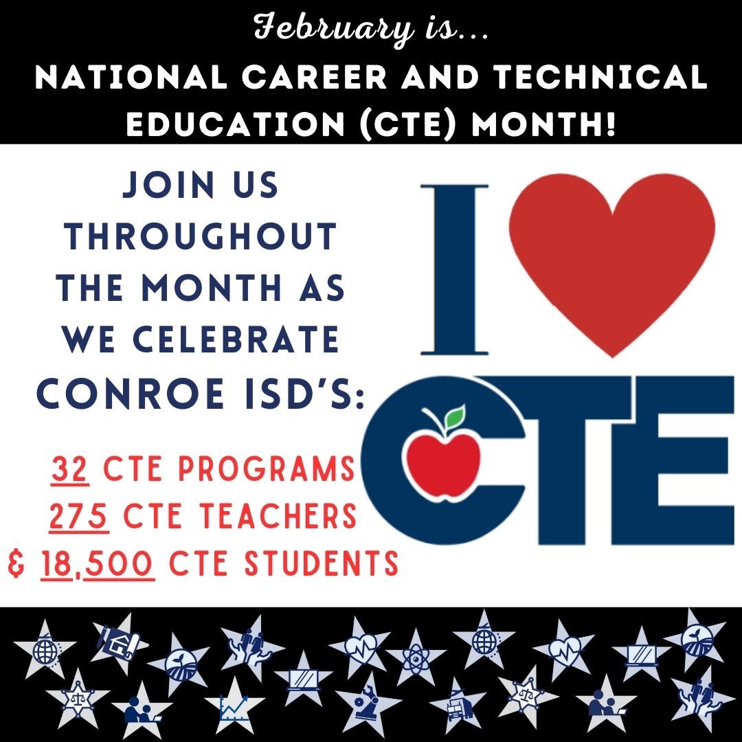 Conroe ISD CTE tweet media