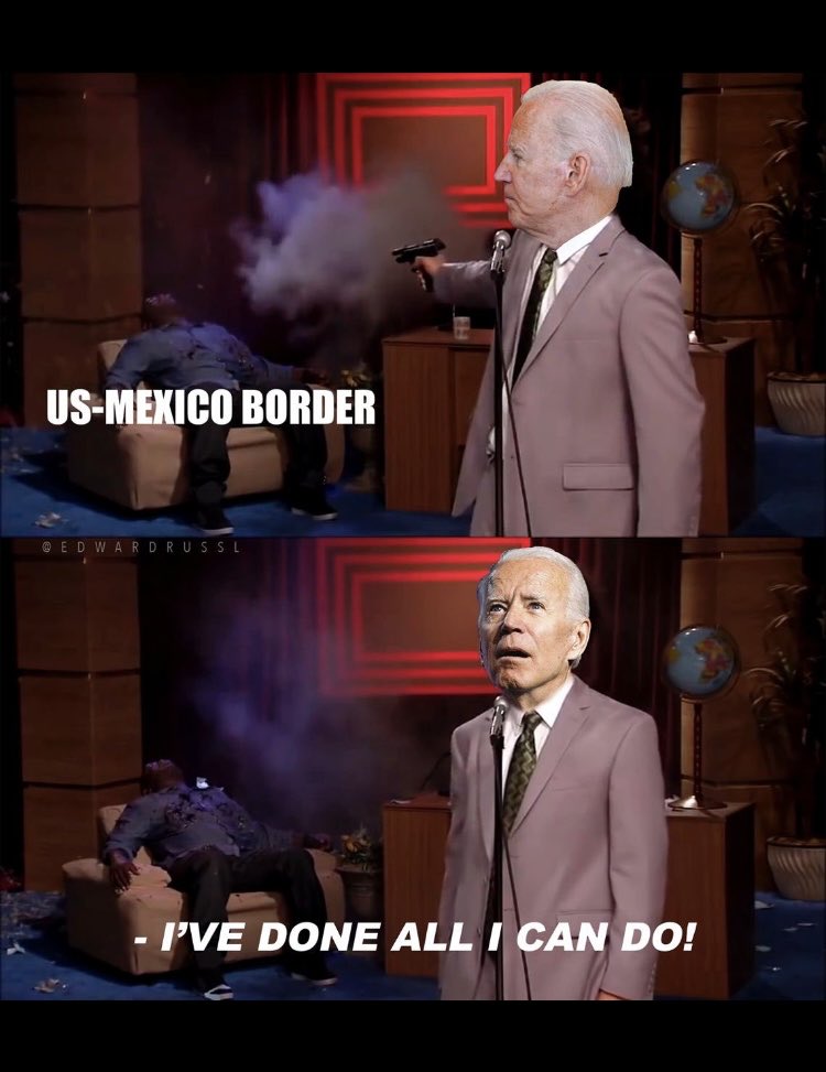 Biden isn’t closing the border wall because he doesn’t *want* to close the border wall. 

Do you get it yet?
Your govt literally hates you.

#Article4Section4