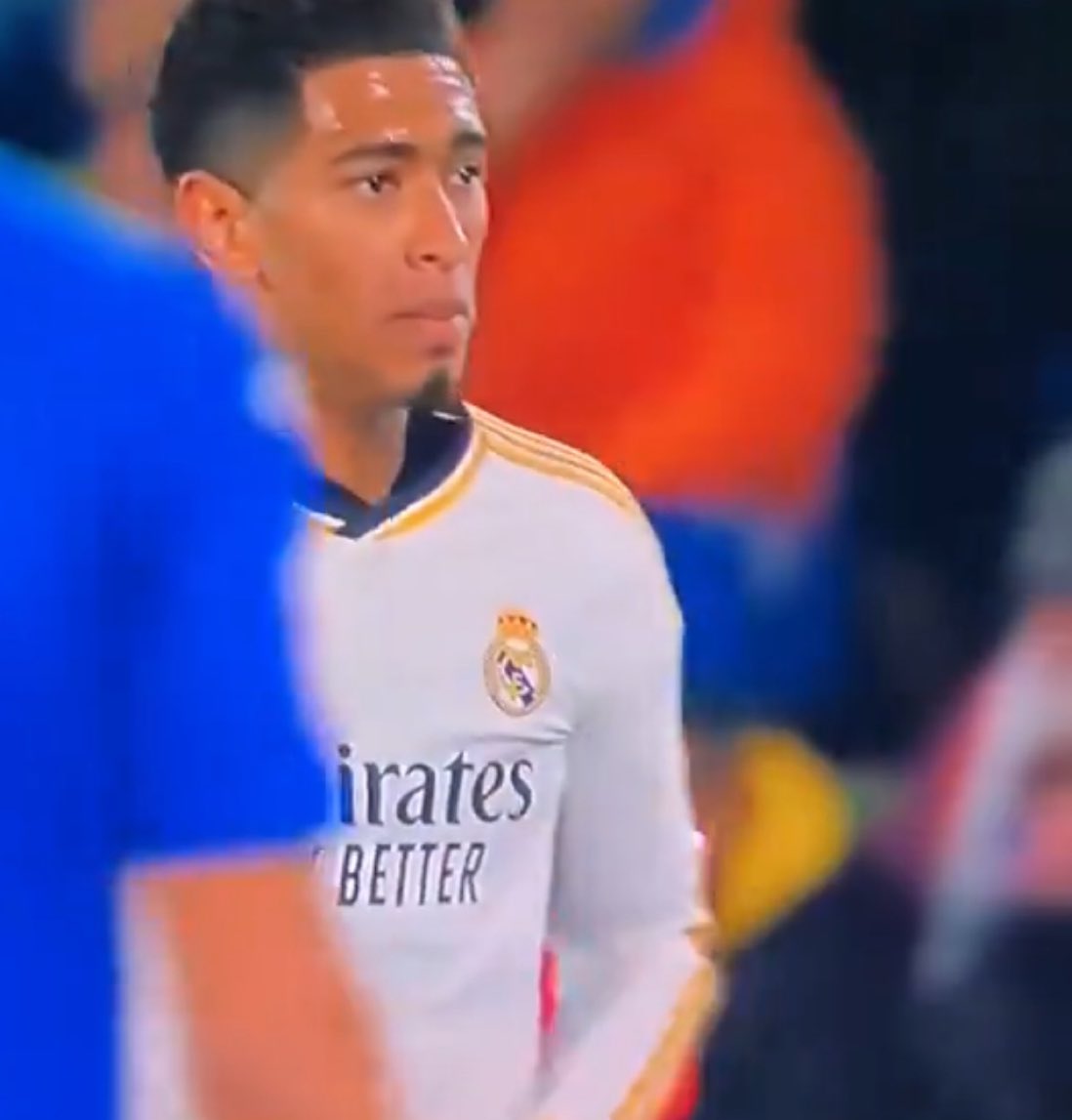 Utdtruthful's tweet photo. 🚨🏴󠁧󠁢󠁥󠁮󠁧󠁿 𝐁𝐑𝐄𝐀𝐊𝐈𝐍𝐆: Getafe have asked La Liga head’s to include the word Jude Bellingham used about Mason Greenwood in the match report. [@ellarguero] #MUFC https://t.co/blXCcE3Zq5