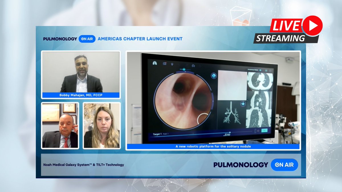 pulmonologyoa's tweet image. 🌟Dr. Bobby Mahajan is now sharing his experience with a new robotic platform from Inova Fairfax Hospital. 🤖
🚀 #PulmonologyOnAir #RoboticPlatform #SolitaryNoduleCare

🔴 Watch the event live now🔗pulmonologyonair.com/event/pulmonol…