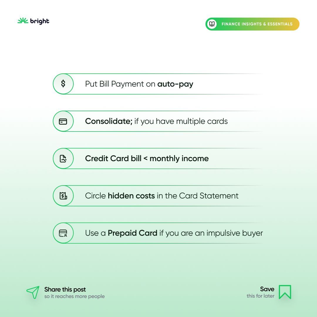 BrightMoneyCo's tweet image. Do you want to master the art of Managing Credit Card?

#creditcardtips #creditcardmanagement #financialliteracy #credit #creditcard #creditscore #creditscoreboost #creditbuilder #debt #debtfree #financialplanning #brightmoneyapp #brightereveryday #spendinghabits #autopay #bills