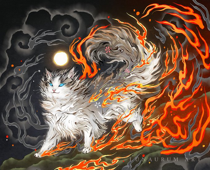 「white fur wolf」 illustration images(Latest)