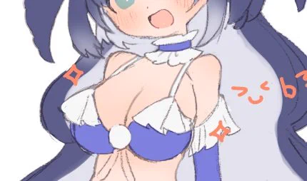 えちの基準むずかしい₍˄. ̫.˄₎カイギュウちゃんらくがきは公式衣装だからふつうにあっぷしそう