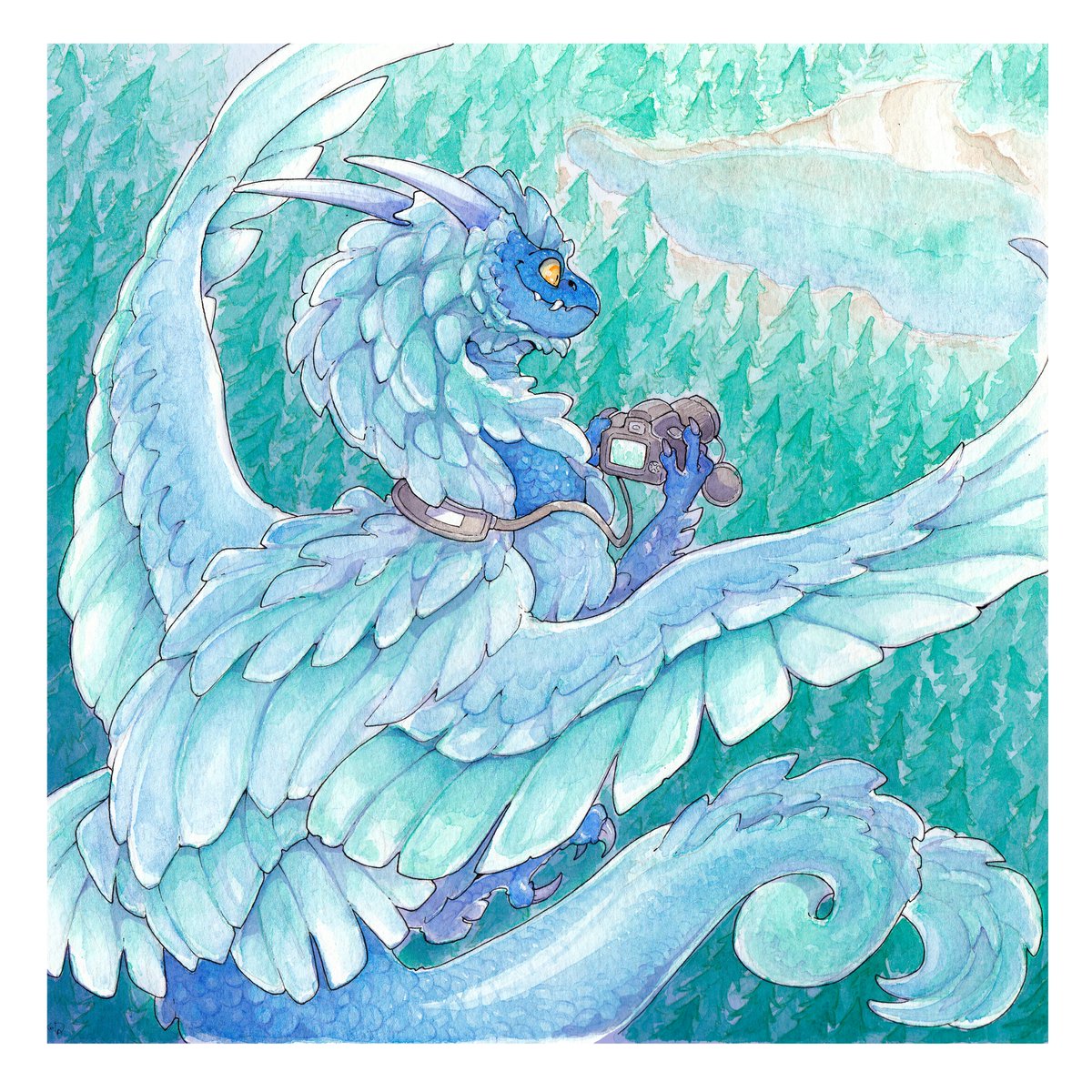 Время перевернуть календарь на нового дракона!
В феврале нас сопровождает перистый дракон-фотограф, любящий природу)
#драконытожелюди