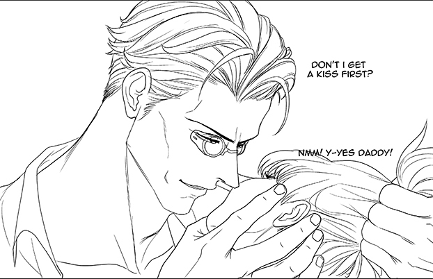 sakimichanmale's tweet photo. Nanami wants a kiss😚

 lineart #wip #JujutsuKaisen https://t.co/H60WifcvRC