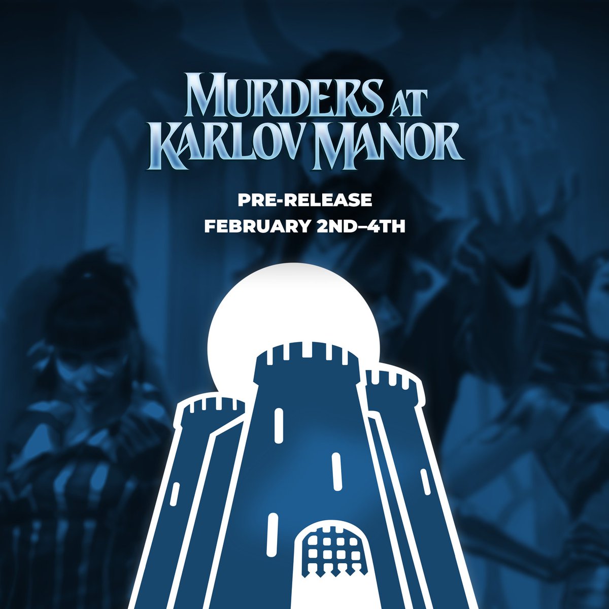 Celebrate the latest MtG set Murders at Karlov Manor this weekend! For more information, click the link below!

bit.ly/3OuE3YZ
