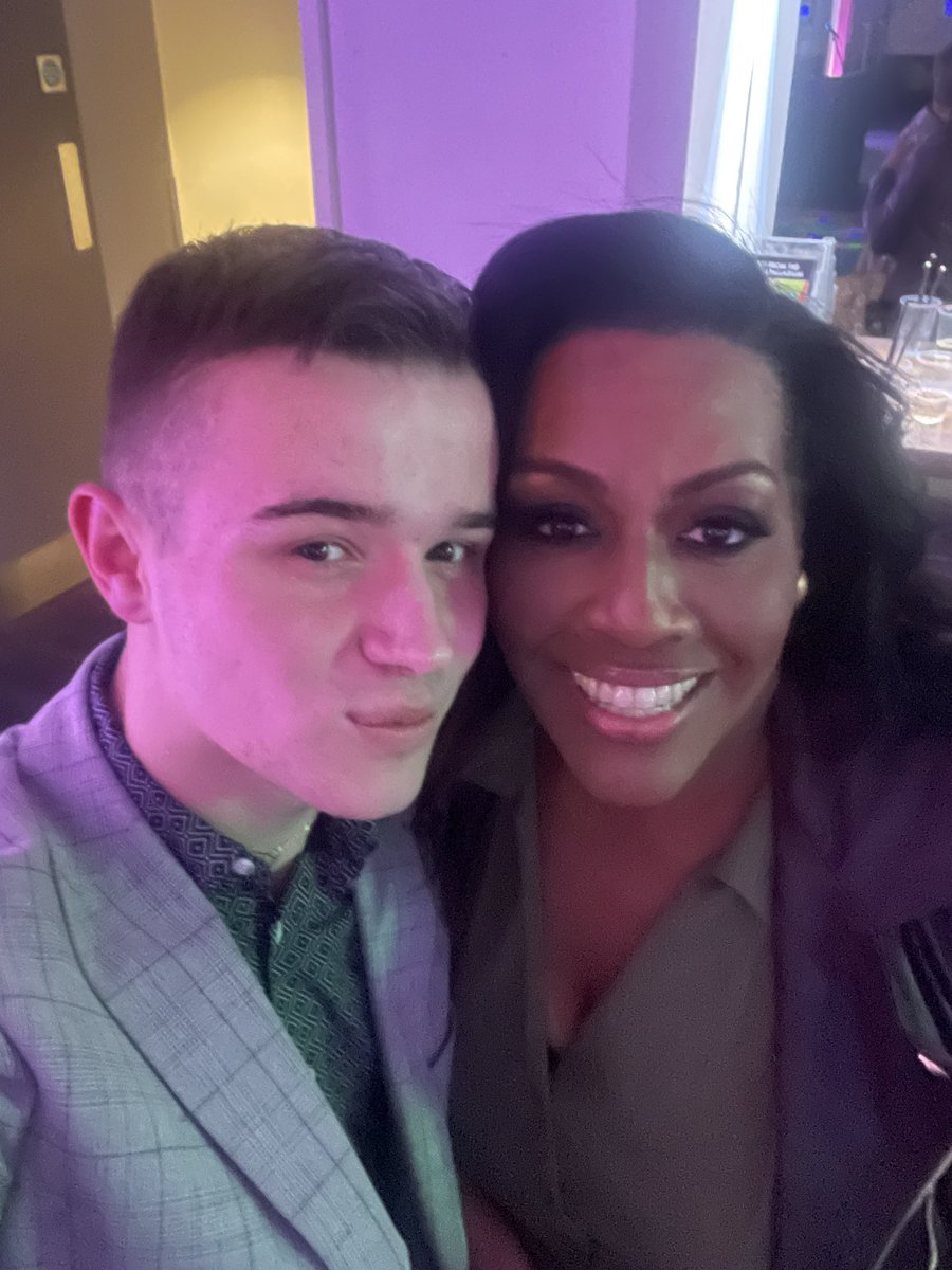 Callumrtalent's tweet photo. Already miss the wonderful funniest @AlisonHammond 😭. The atmosphere around the theatre was always phenomenal! 🤩 https://t.co/cCfuAoMpd7