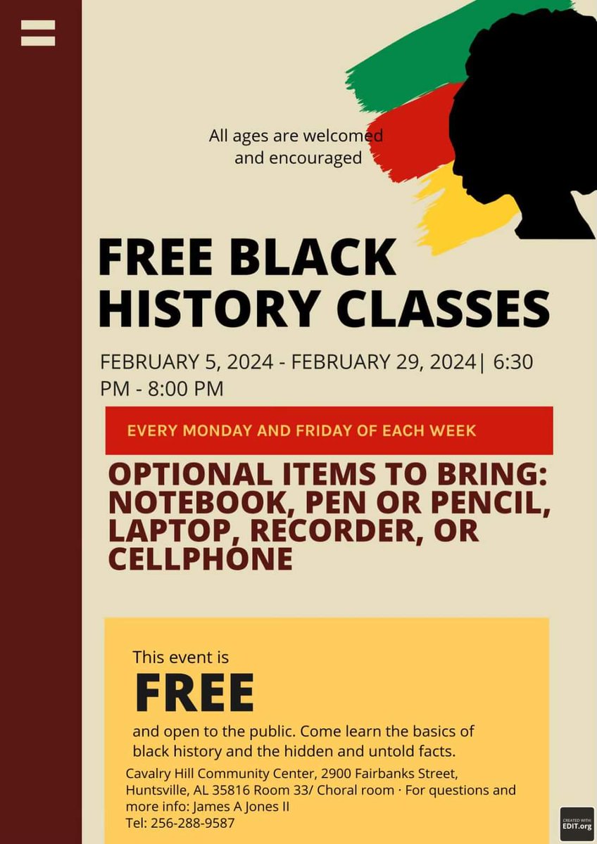 #HuntsvilleAL #Decatural #DecaturAlabama #DecaturAl #BlackHistoryMonth #BlackHistory #NorthAlabama