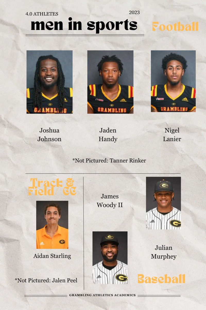 Shoutout to our <a href="/GSU_TIGERS/">Grambling State Athletics</a> 4.0 student-athletes! We are very proud of their dedication and hard work to strive for excellence in everything they do #GramFam #ThisIsTheG