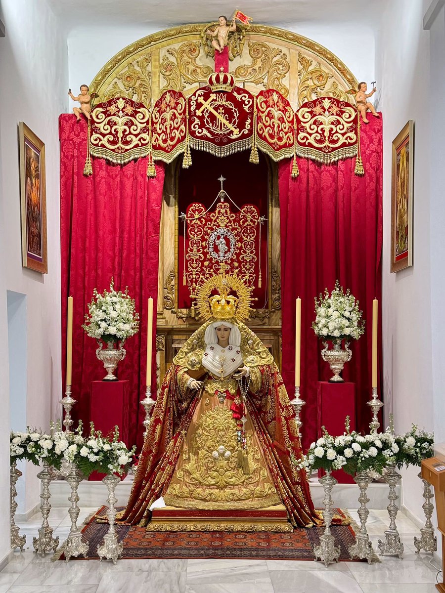 GranPoderyAmarg's tweet photo. [SOLEMNES CULTOS EN HONOR A MARÍA STMA. DE LA AMARGURA]

Ya se encuentra dispuesto el efímero altar con motivo de los Solmenes Cultos en honor a María Santísima de la Amargura. https://t.co/RNl9qieeXa