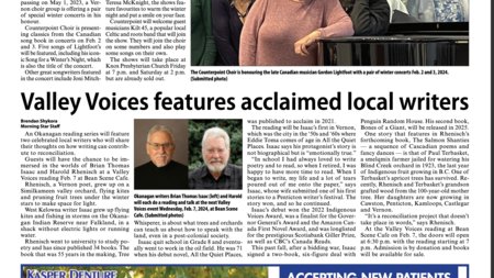 ReadHeadStudio's tweet image. Such a pleasure to help share the story of this incredible upcoming Valley Voices reading! Don't miss it!!
Read the story in today's vernonmorningstar.com arts page or online!
#writers #writingaboutwriting #vernonbc #okanagan #pr #okanaganpr
Bean Scene Coffee House Vernon