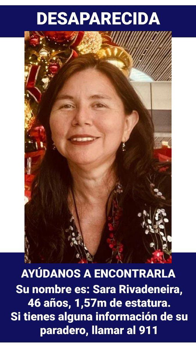 OpalVanegas65's tweet photo. Chicos por favor ayúdenme a difundir.  Sarita Anoche fue a comprar un sanduche al paso peatonal de la estación de la metro vía de la UCSG y no regresó a su puesto de trabajo. Es en GYE. https://t.co/GaaGHOx3fm
