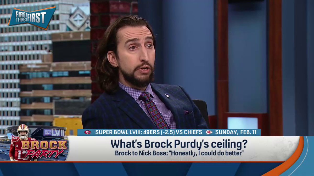 First Things First on X: I think Brock Purdy's ceiling is Mark Brunell.   He had a nice 6-year run where he was good every year — and the 49ers  would sign