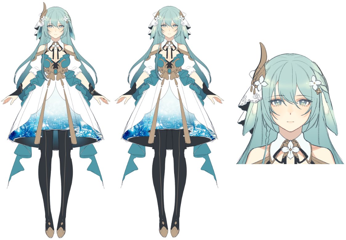 19032003yami's tweet photo. RT @everdepths: Concept to Final ┊ ⚓️ #vtuber
November 2020 ┈  May 2021 https://t.co/tdgqFBL7Uo