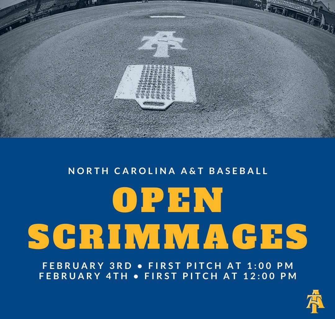 Start February off right and join us for open scrimmages this weekend. See you at the War😎 #FullTilt | #AggiePride