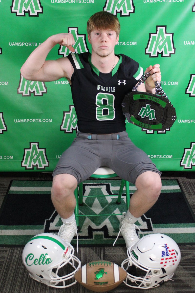 KylerHively's tweet photo. Had a great visit at UAM today!! Love it up there @Coachjscog @Kreyenbuhl11 @oTRUEBLUEo @z_pourciau @CoachGrimesUAM @RecruitLouisian https://t.co/CZkVeGrYOg