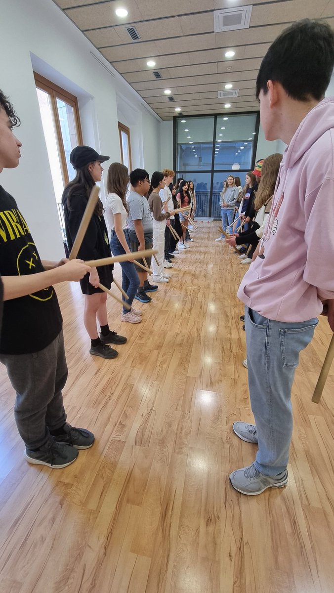 Señora Adams (@senora_adam5) on Twitter photo We also learnt the traditional Ball de Bastons stick dance <a href="/StBrigidsSch/">St. Brigid's School, Denbigh</a> #brigidinesinbarcelona We also learnt the traditional Ball de Bastons stick dance <a href="/StBrigidsSch/">St. Brigid's School, Denbigh</a> #brigidinesinbarcelona