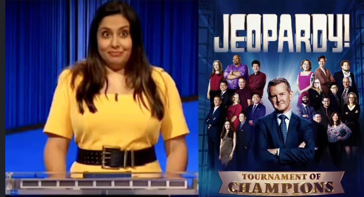 TurnbullWhitby's tweet photo. Who is appearing in tonightโs Jeopardy! Tournament of Champions Final at 7pm?
Our own Juveria Zaheer! @juveriazaheer
Letโs go!!!! ๐๐๐#TeamWhitby ๐จ๐ฆ https://t.co/ktY18NhdV7