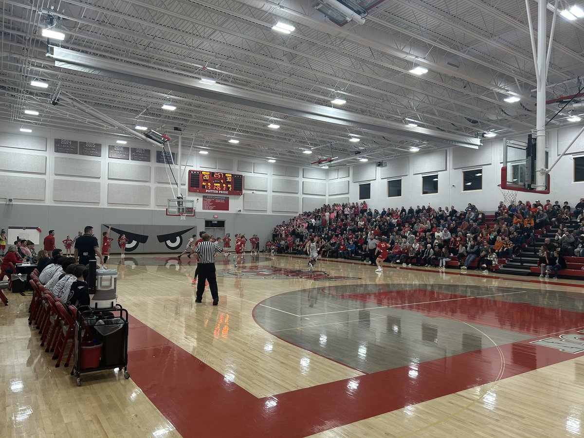 Potters playing tough!#PotterPride