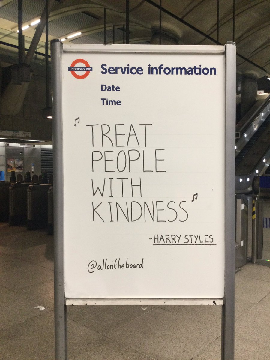 ‘Treat people with kindness’ - Harry Styles 

#HarryStyles #TreatPeopleWithKindness #TPWK #BeKind