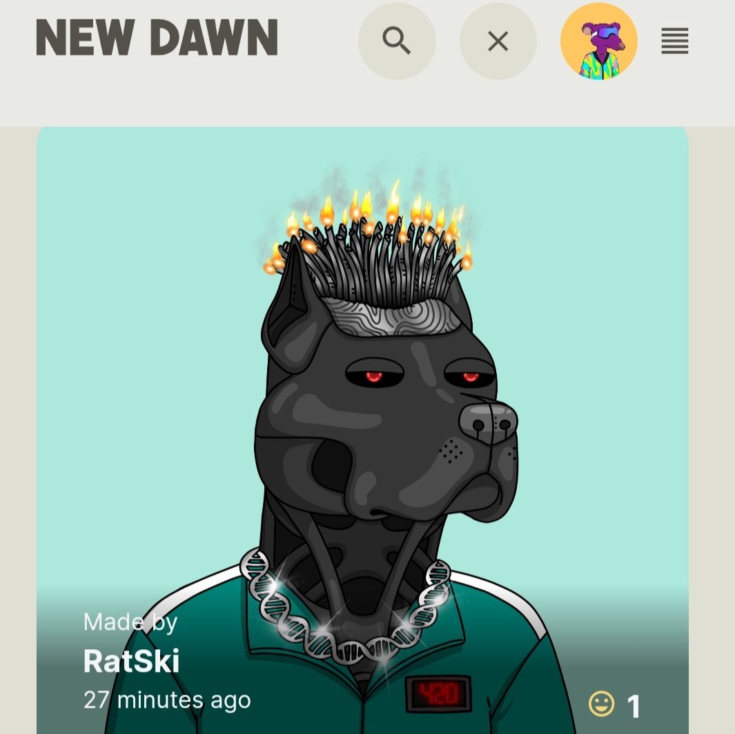 G_BazCrypto's tweet photo. @WesMinton2 @GutterCatGang @newdawnxyz Thanks DynoPear‼️ I appreciate the comment. I'd be Glad if you could put 1 vote 🗳 for him or on some others Clones Made by RatSki 🐀⛷️💨 @newdawnxyz for the Build-A-Grail Competion #BAGC #NewDawn #GutterClone #GutterVote #RatSki https://t.co/sFjtDi7Kw4