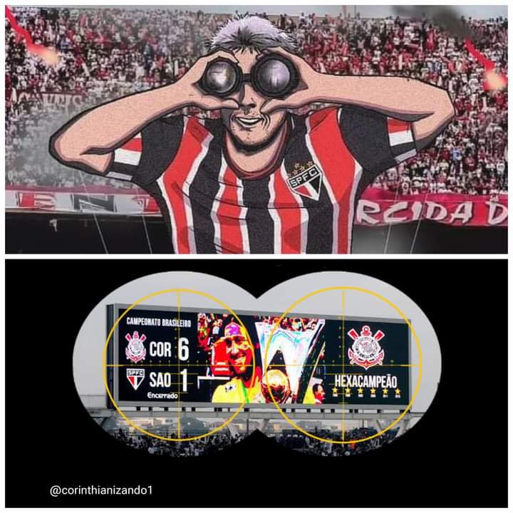 Foi descoberto o que o Calleri tava olhando 🤣🤣🤣