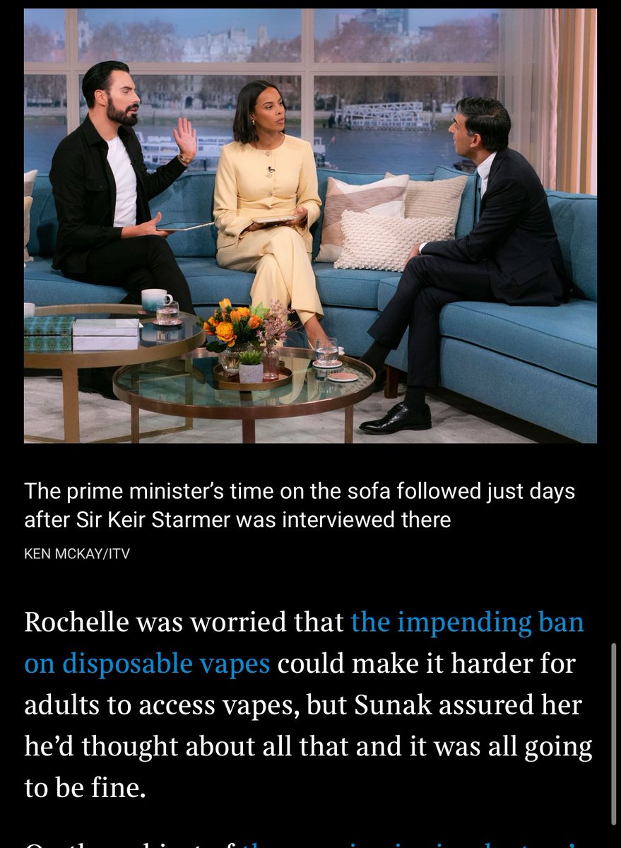 AmLCh's tweet photo. #ThisMorning did this really happen??!! ….. seriously? #RishiSunak https://t.co/K9Iox2OhQS