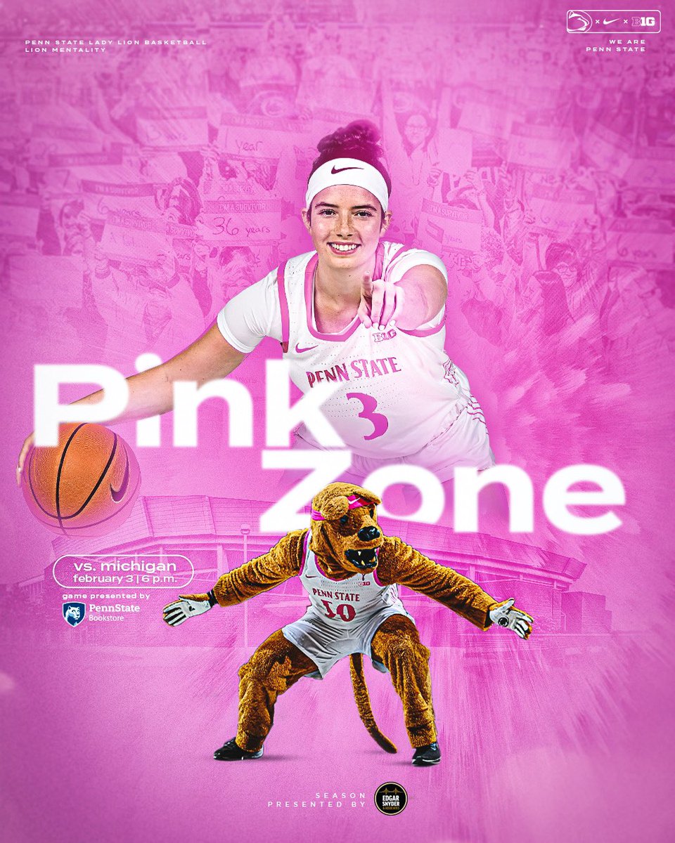 We’re 2️⃣ days away from our annual Pink Zone game!

We can’t wait to see all of the survivors, families, and Lady Lion fans at the BJC on Saturday Night 🩷

#LionMentality | #PinkZone