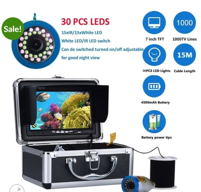 New Products in Fishing and Water Activities. Be sure to click the web site and check them out. Great gift ideas. Here are a few.
Color change LED Fish bite alarm.  Fish finder cameras.  Waterproof action cameras and more.

tinywoodscompany.com

#fishing #sportscamera