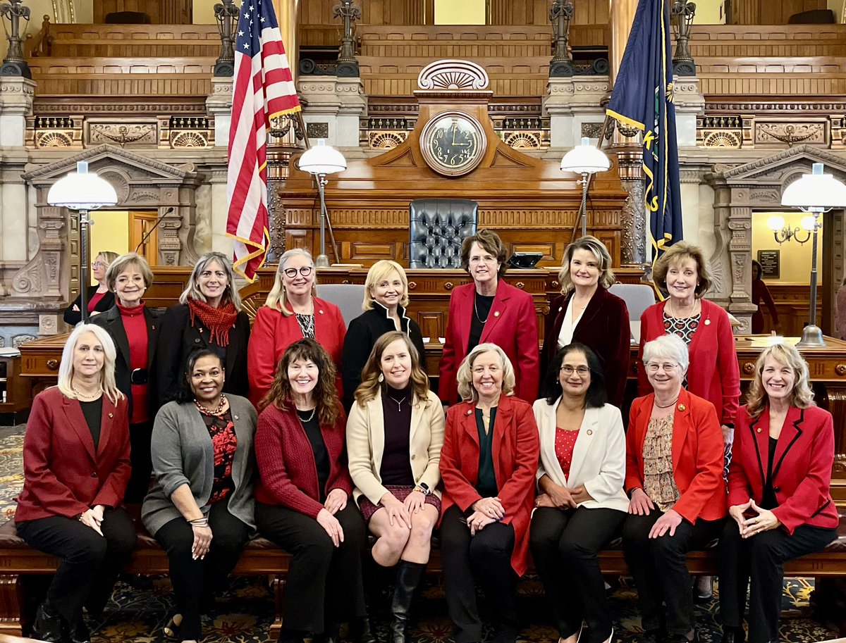 UshaReddiKS's tweet photo. National Wear Red Day was recognized on the Senate floor. Senators McGinn, Faust-Goudeau, and Warren spoke eloquently about the impact of cardiovascular disease on women. Cardiovascular disease is the No. 1 killer of women. #wearredday #ksleg #KSsenate #cardiovasculardisease https://t.co/8y66suiqey