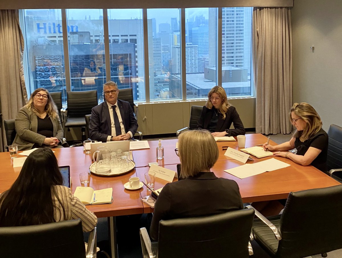 Canada is home to many of the world’s best schools and post-secondary institutions. Earlier today I heard from some post-secondary education leaders about how the federal government can support students, innovation, and R&amp;D in the coming months—an inspiring conversation!