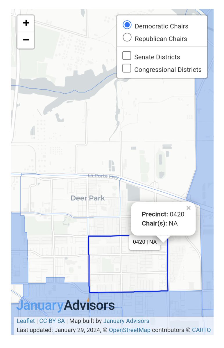 Another glorious day
Another vacant Precinct

Today, I knocked doors in Precinct 0420, home to Deer Park Public Library!

As a life-long book lover, I firmly oppose the fascist book bans being implemented across Texas.

#ReadBannedBooks
#VoteBlueToStopTheStupid