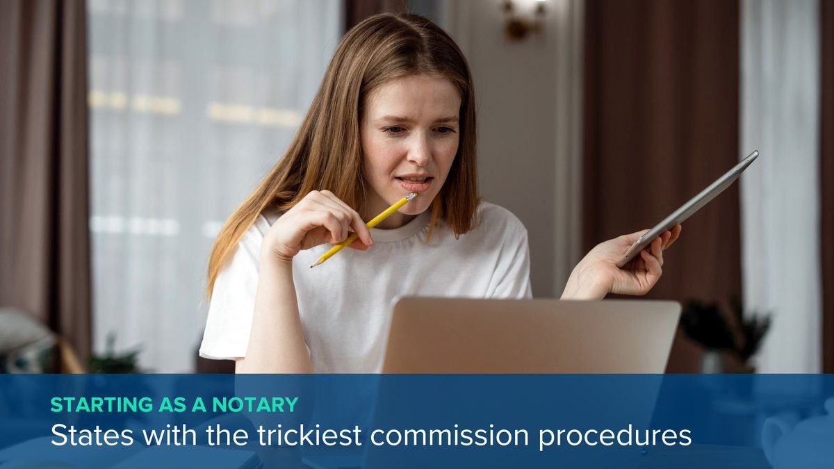 Some states have complicated application requirements for Notaries. Here's a guide along with ways the NNA can help new and renewing Notaries. bit.ly/3uc3E1X