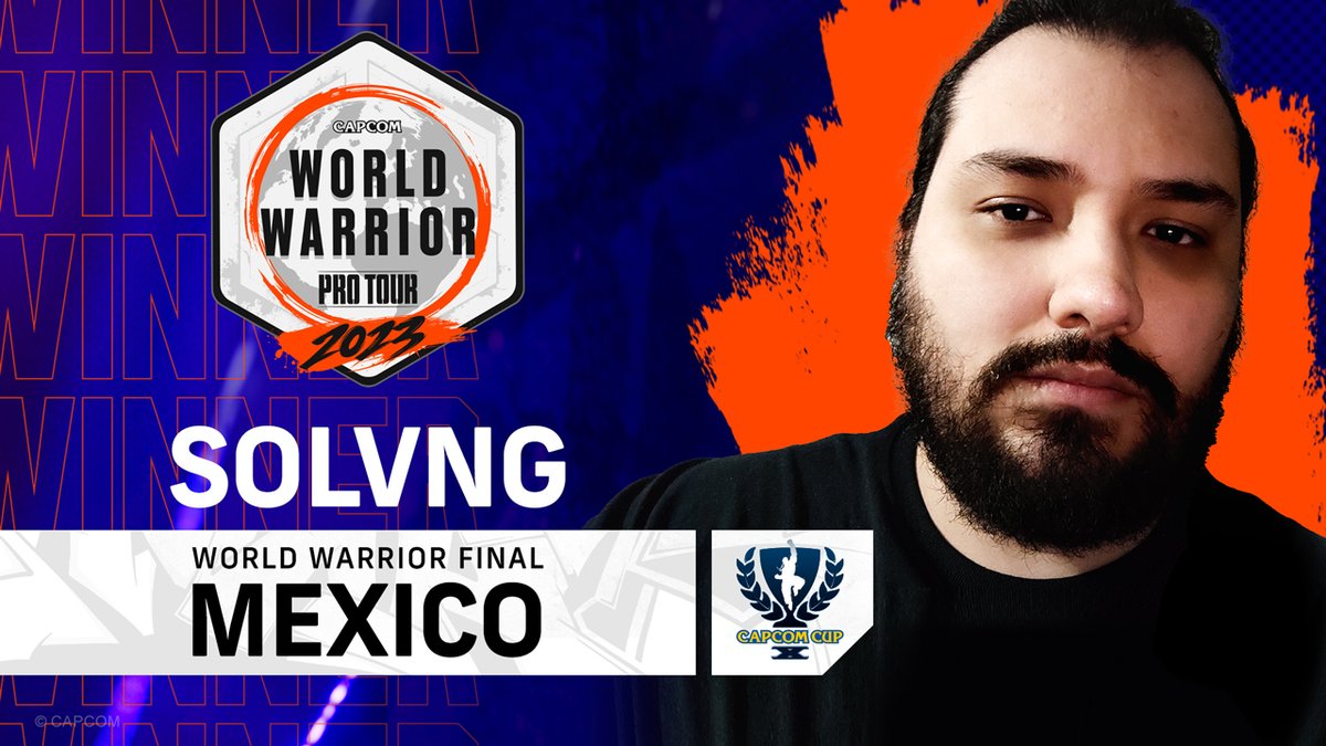 CapcomFighters's tweet photo. Today we're looking at SolVNG who qualified out of the World Warrior Mexico region! Can't wait to see you and your Luke take on the stage! 

See you at #CAPCOMCUPX! https://t.co/ETIcShR5Xa