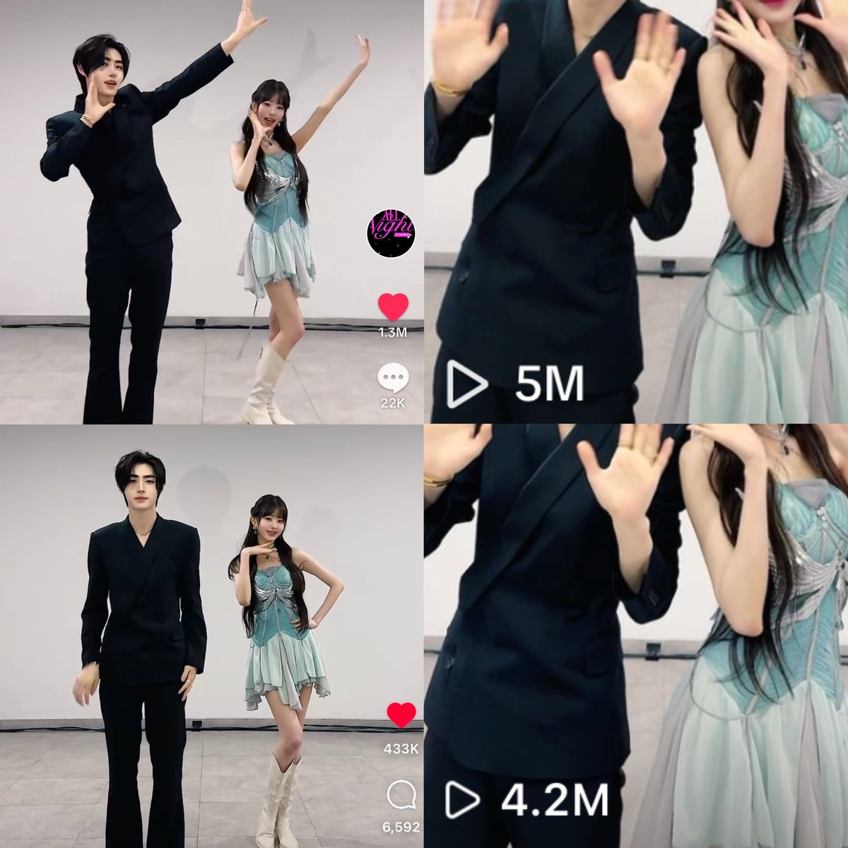 jangkkupics's tweet photo. jangkkuz “all night” tiktok currently has 5M views and 1.3M likes on tiktok and 4.2M views and 431K likes on instagram!✨ https://t.co/wsdQYR3kfJ