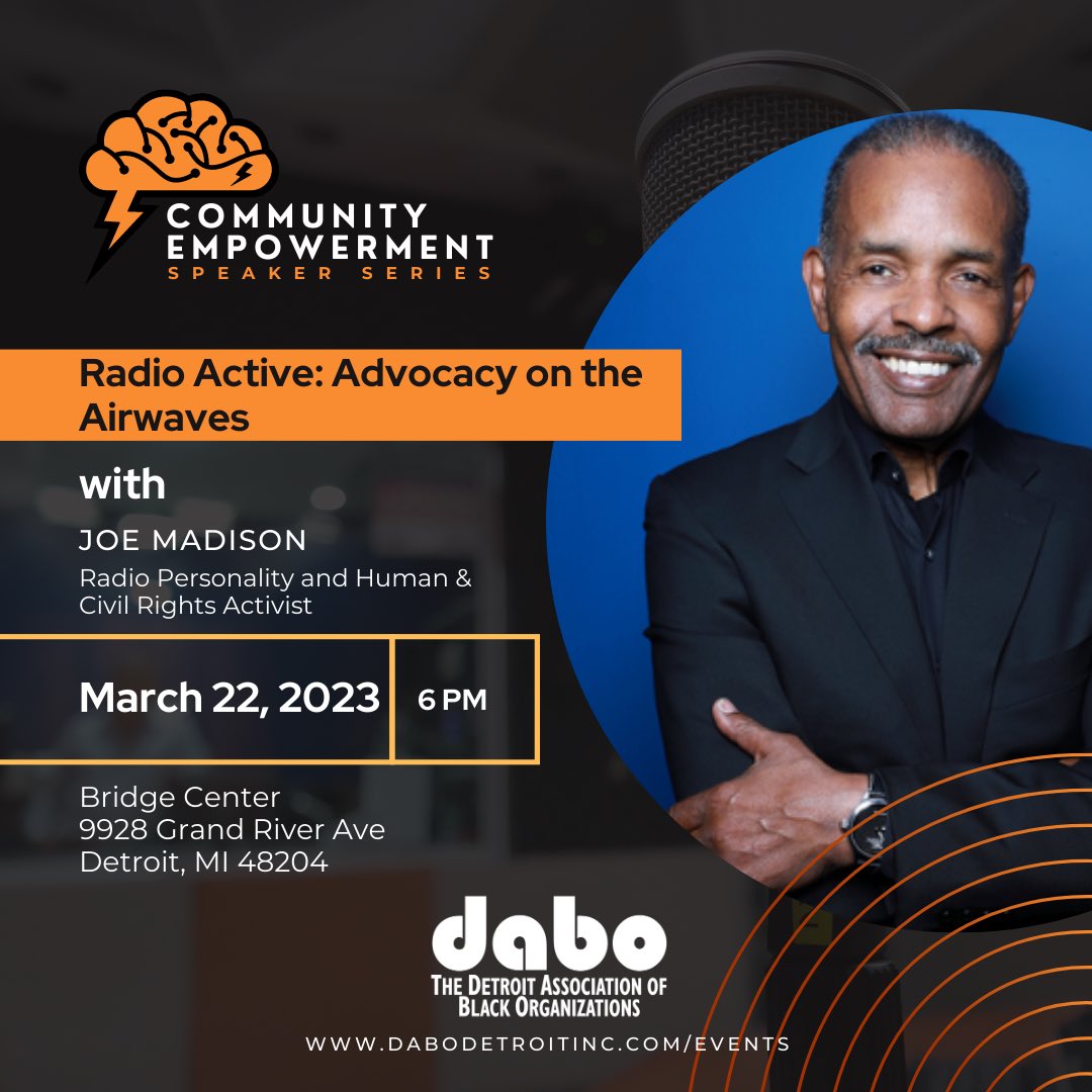 Jazzieeiswhoiam's tweet image. Rest in Power Brother Joe Madison, AKA The Black Eagle🙏🏾✊🏾🙌🏾🕊️

So glad I had the opportunity to see him speak the last time he was in Detroit on March 22, 2023.

He will truly be missed…🙏🏾🕊️😭
#JoeMadison #BlackEagle