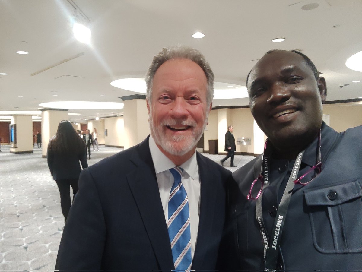 Had a chance to meet with Governor David Beasley, former head of the UN works food program in the sidelines if the USA National Prayer breakfast .
