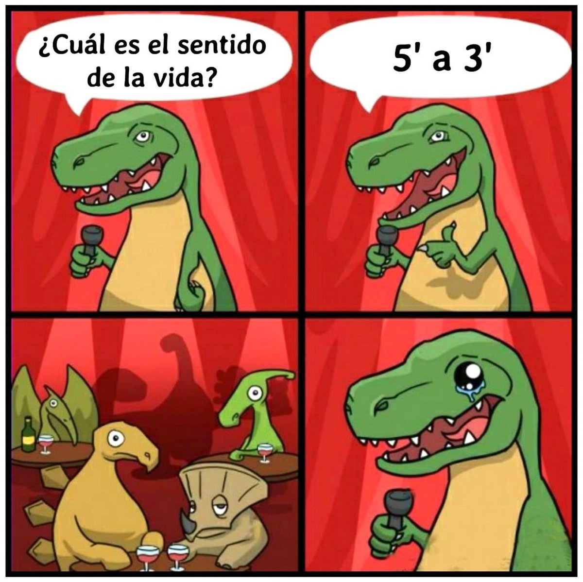 Quédate con quien entienda este tipo de chistes.