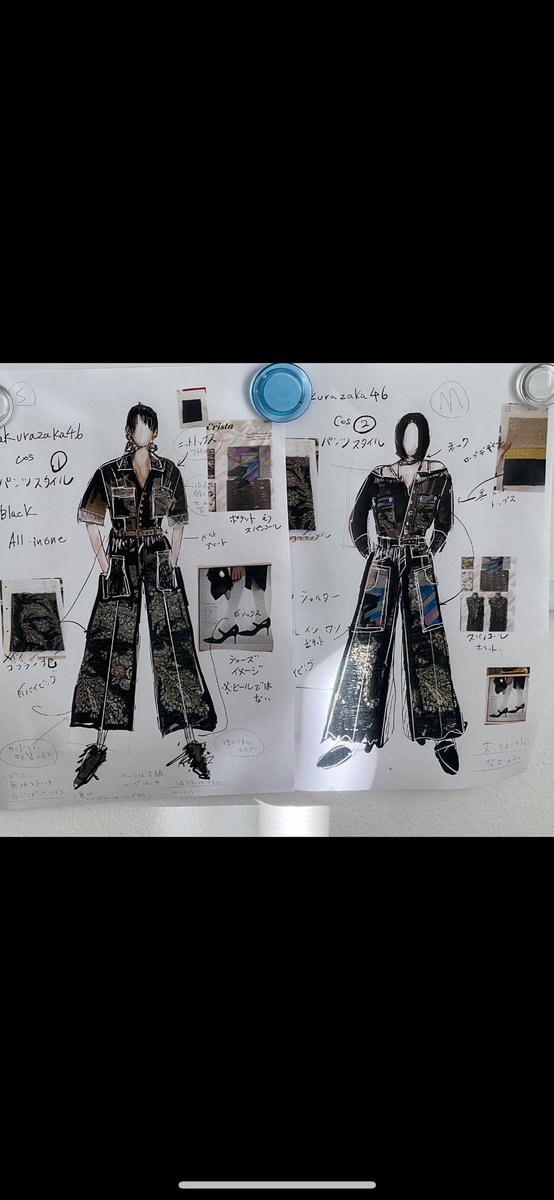 櫻坂46 ライブ衣装デザイン、制作担当しました！ 赤はマタドール