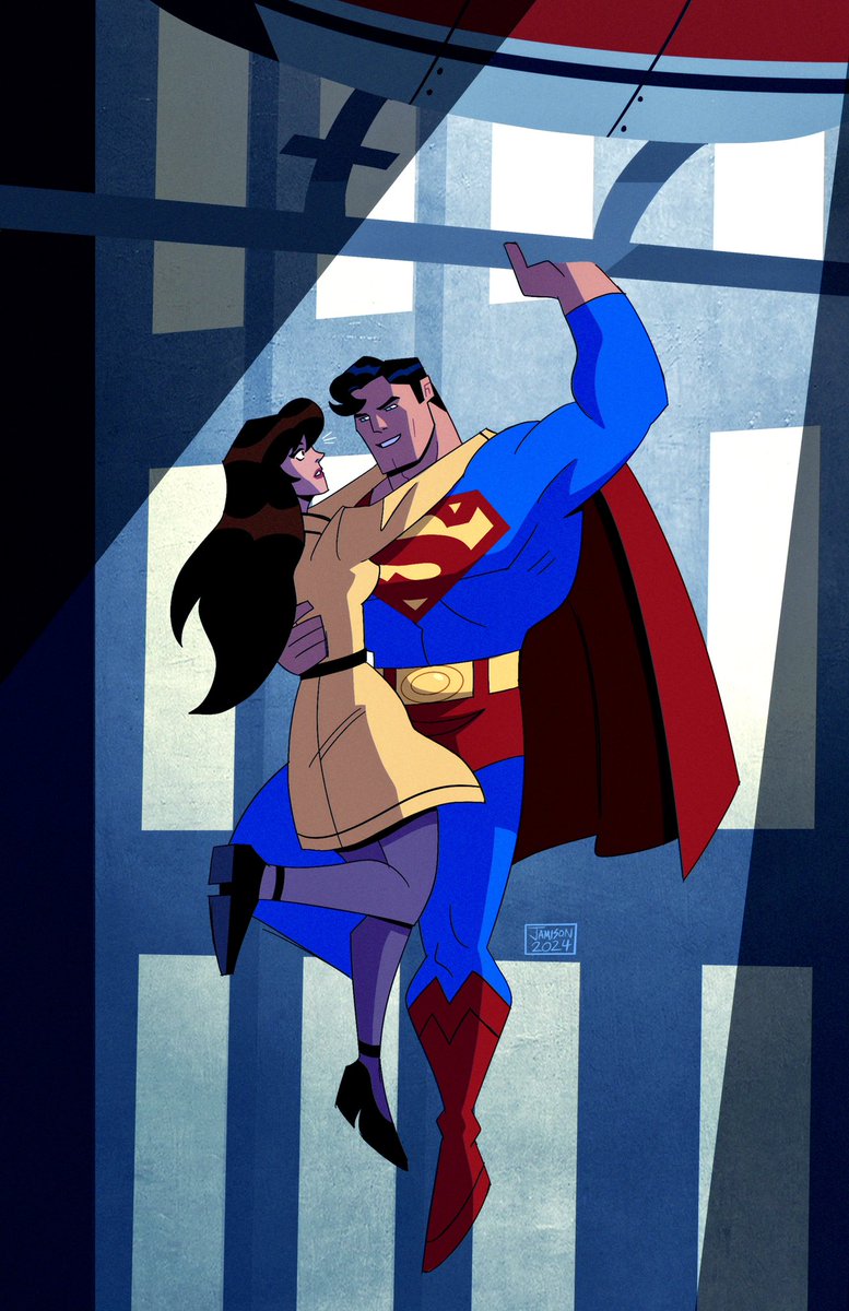 “Who’s got you?!” 

Commission request by @shortpantsrobin was a homage to the Superman: The Movie Helicopter Rescue Scene. I’m very proud of this one, so I’m excited to share! (Commission 1/7) 

#superman #supermanthemovie 
#supermananimated #loislane
